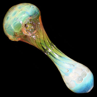 Make sure you pick up a good case for your color changing glass pipes 